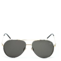 Gold Titanium Sunglasses