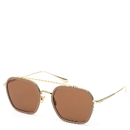 Gold Titanium Sunglasses