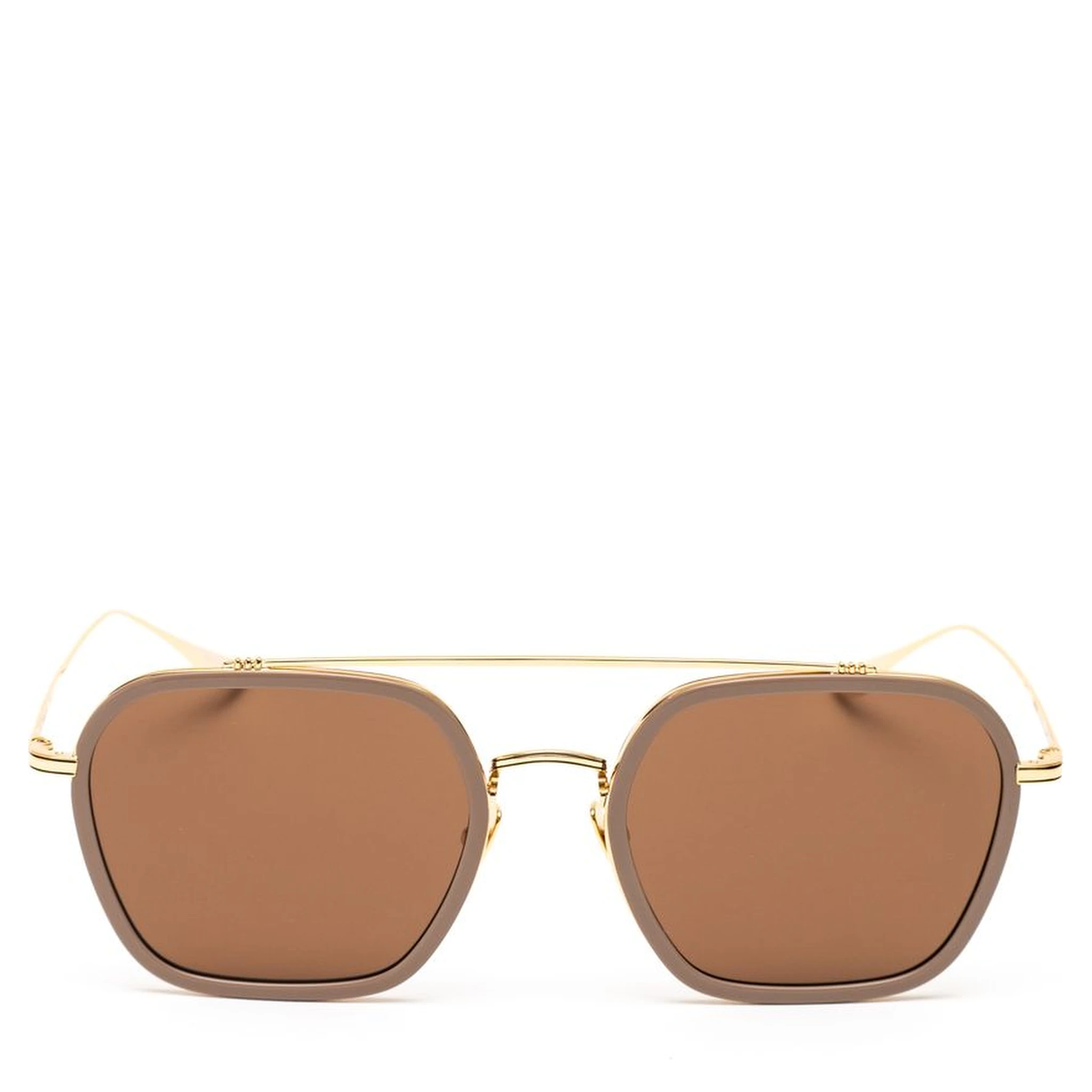 Gold Titanium Sunglasses