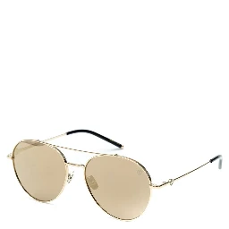 نظارات شمسية من التيتانيوم الذهبي
