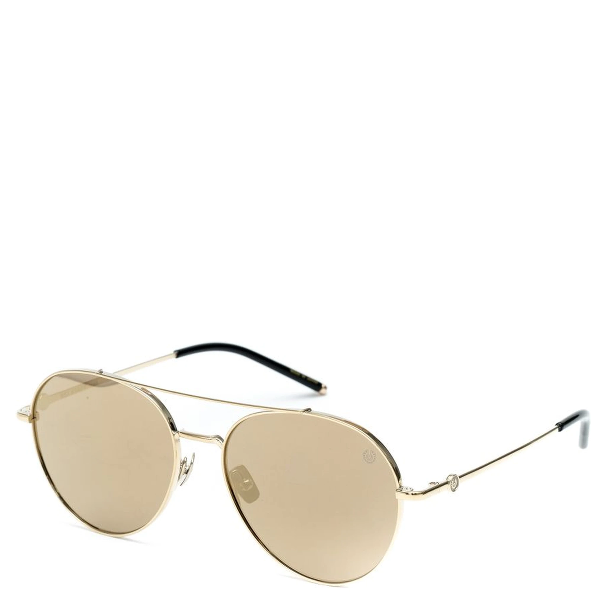 نظارات شمسية من التيتانيوم الذهبي
