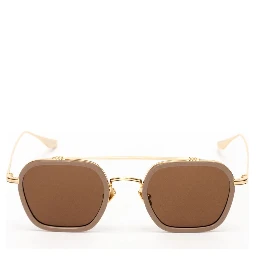 Gold Titanium Sunglasses