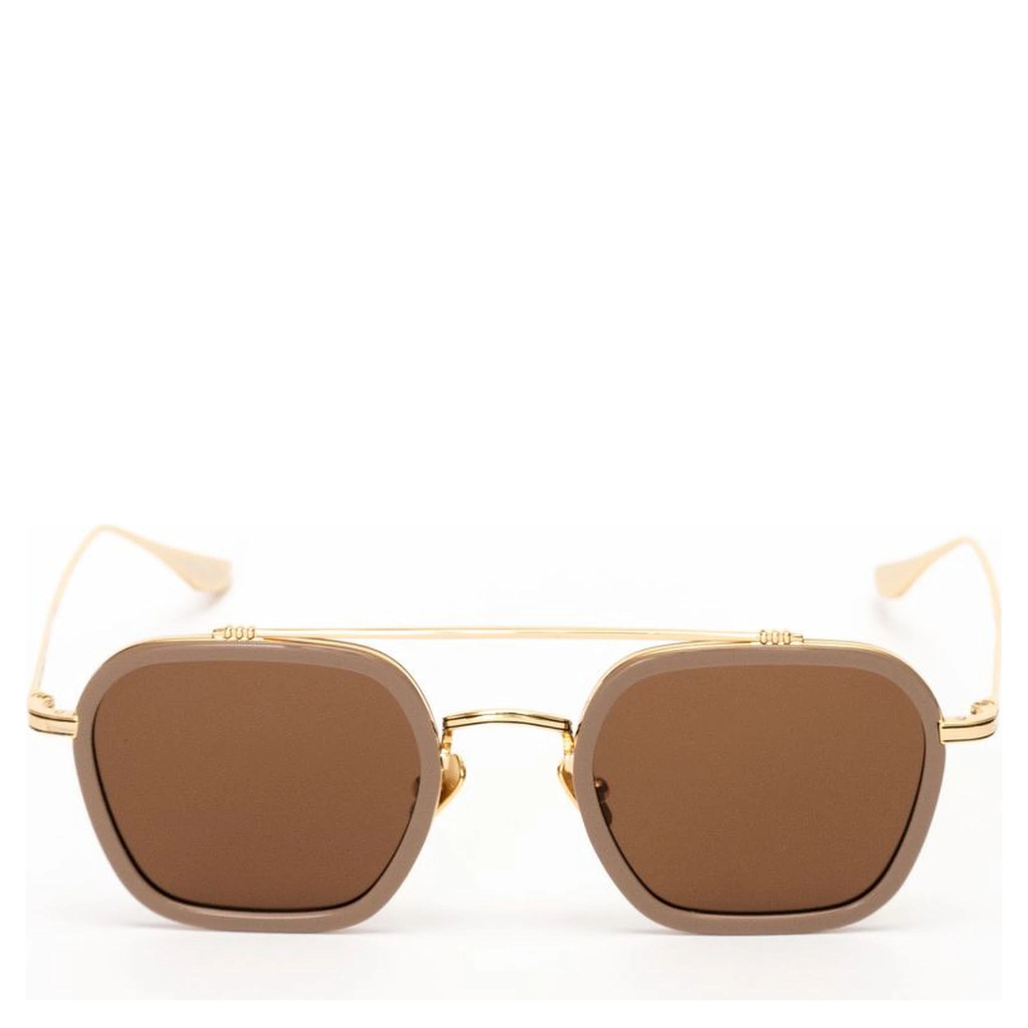 Gold Titanium Sunglasses