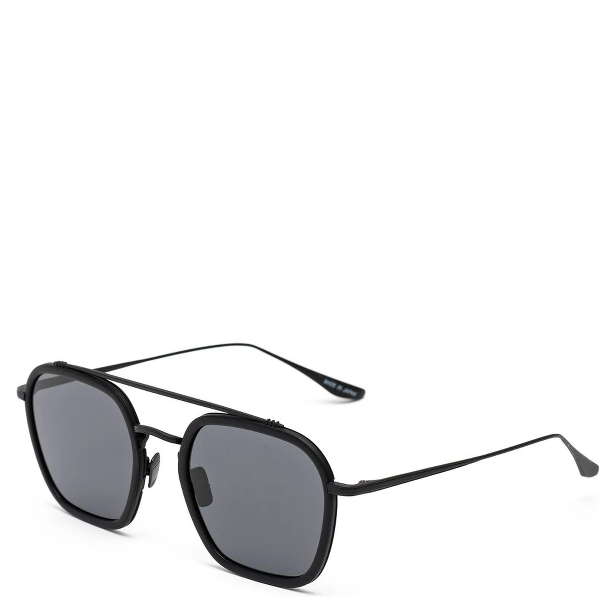 Black Stainless Steel Sunglasses