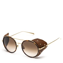Gold Titanium Sunglasses
