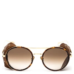 Gold Titanium Sunglasses