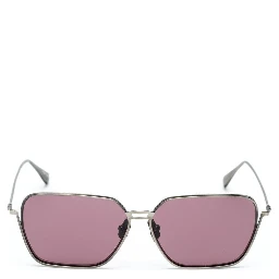 Gray Stainless Steel Sunglasses