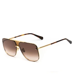 Gold Titanium Sunglasses