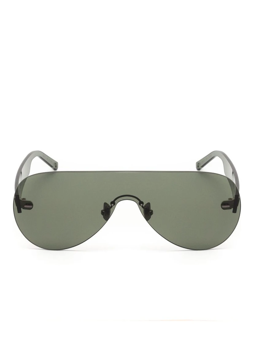 نظارات شمسية من الأسيتات الأخضر