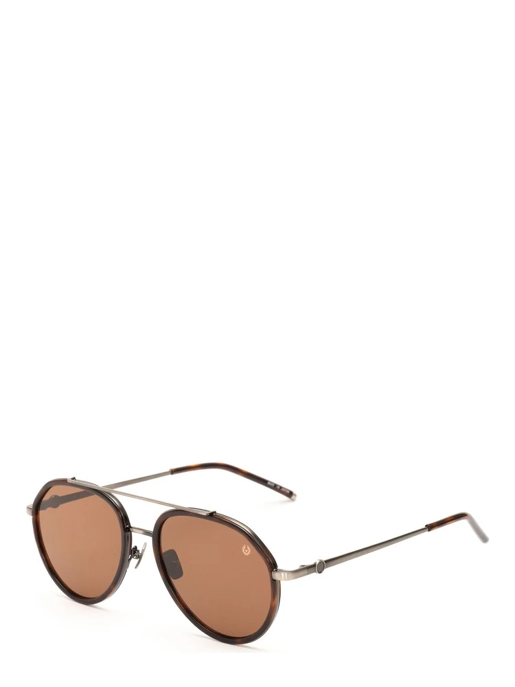 Brown Titanium Sunglasses