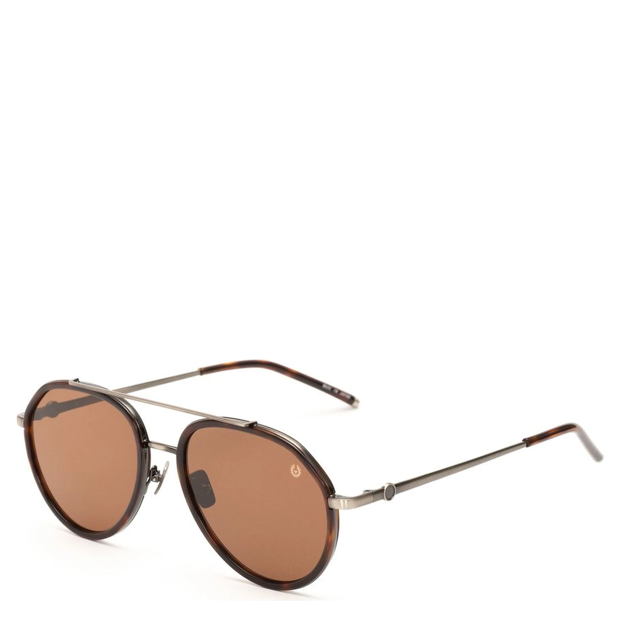 Brown Titanium Sunglasses
