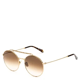 Gold Titanium Sunglasses