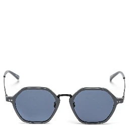 Gray Stainless Steel Sunglasses