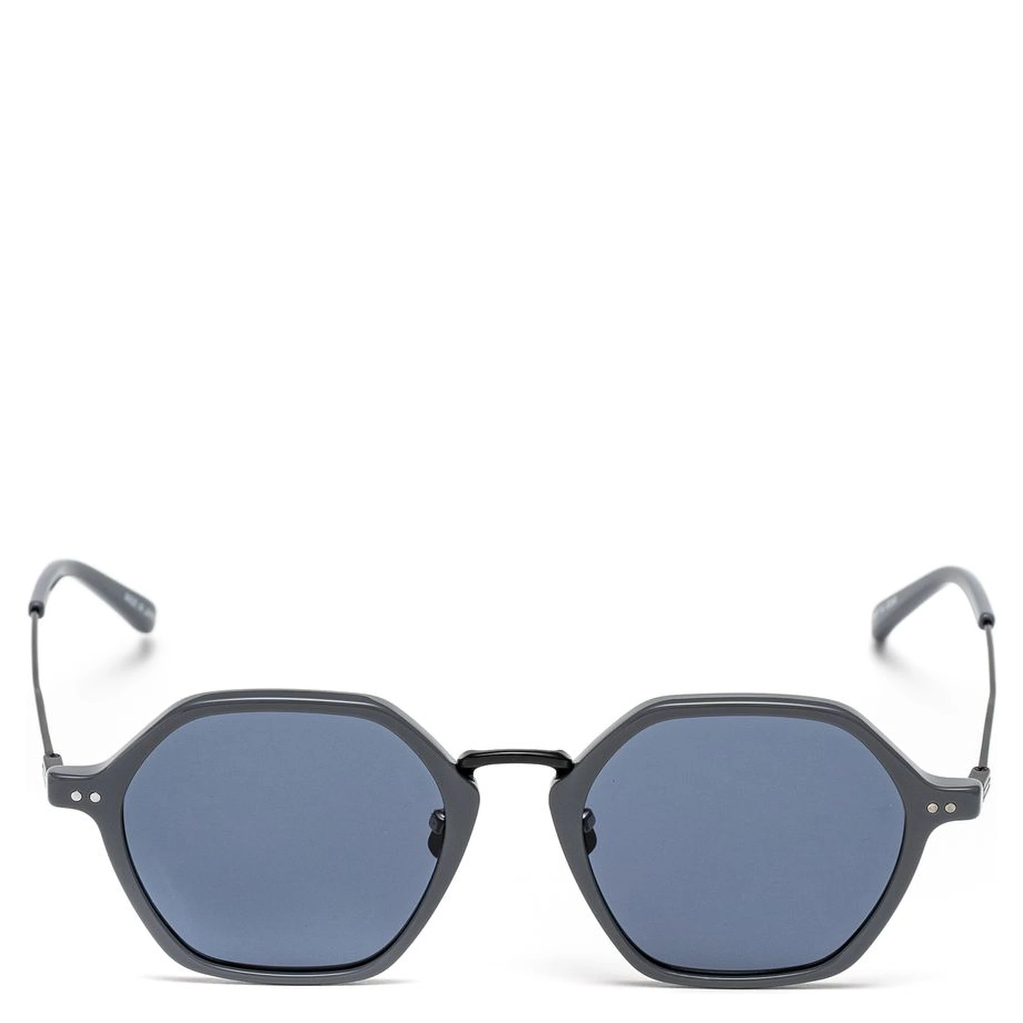 Gray Stainless Steel Sunglasses