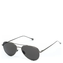 Gray Stainless Steel Sunglasses