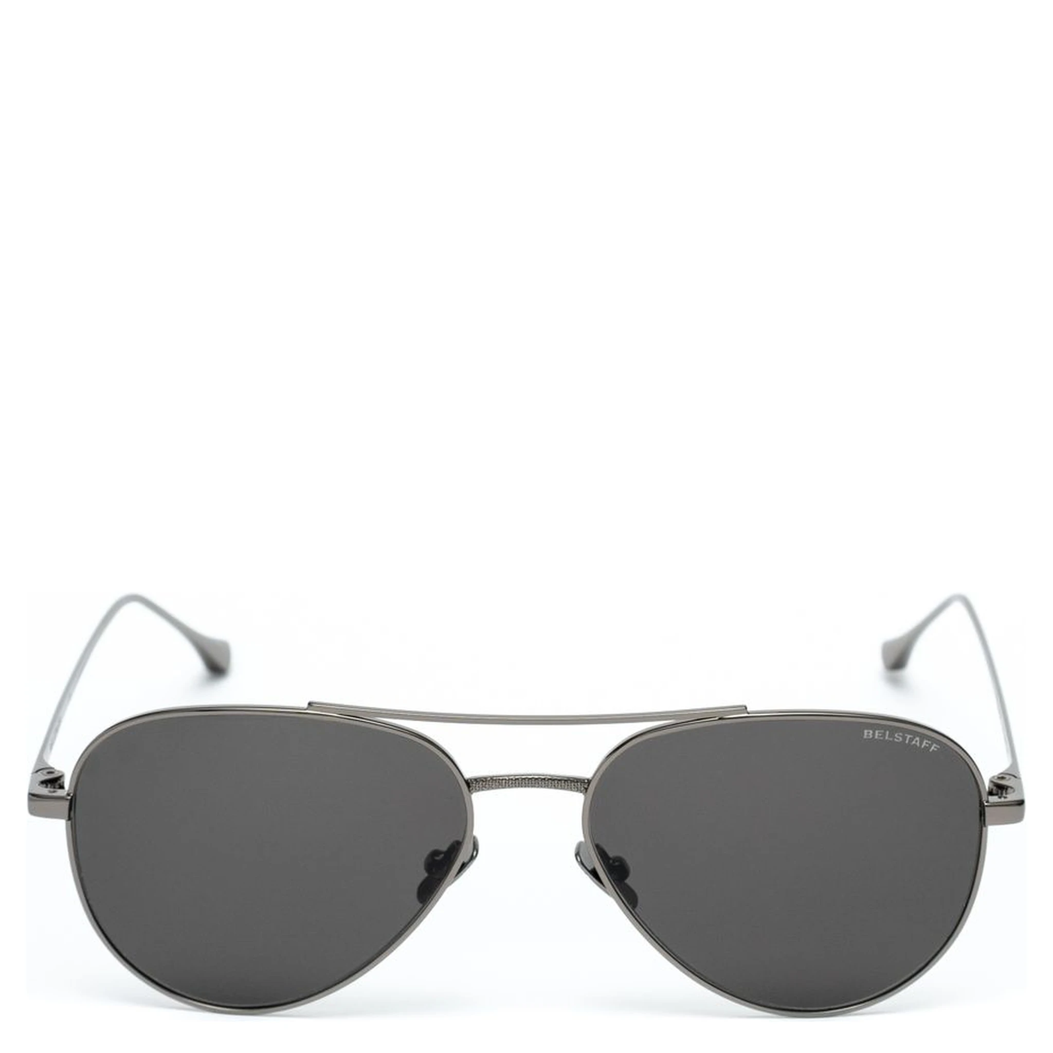 Gray Stainless Steel Sunglasses