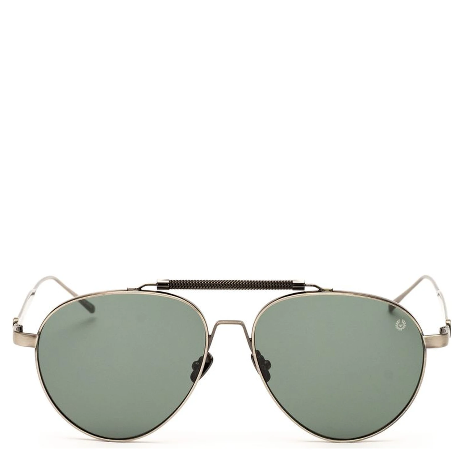Gray Stainless Steel Sunglasses