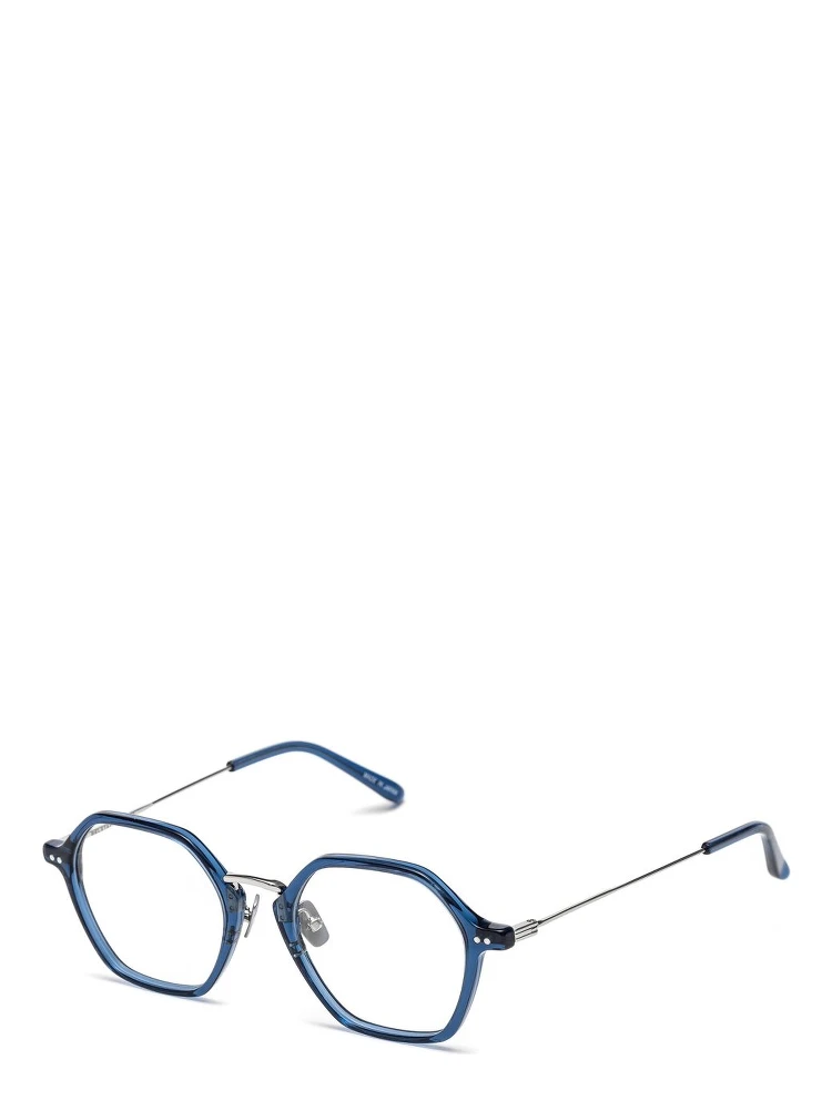 Blue Stainless Steel Glasses (Frames)