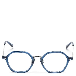 Blue Stainless Steel Glasses (Frames)