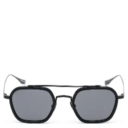 Black Stainless Steel Sunglasses