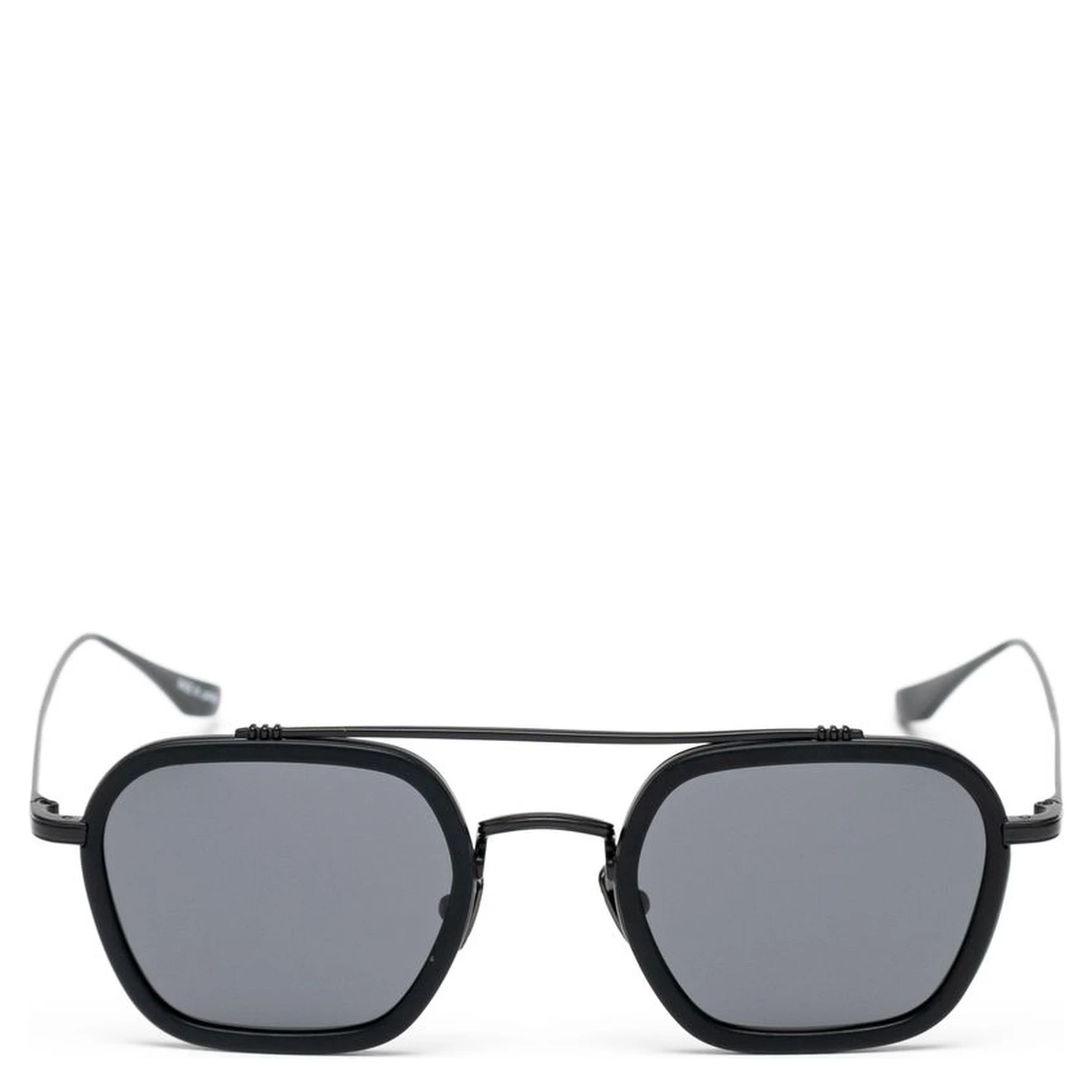 Black Stainless Steel Sunglasses