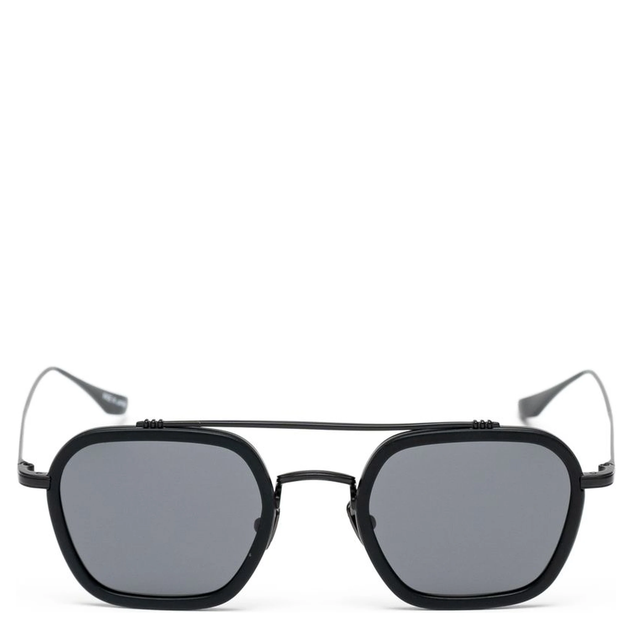Black Stainless Steel Sunglasses
