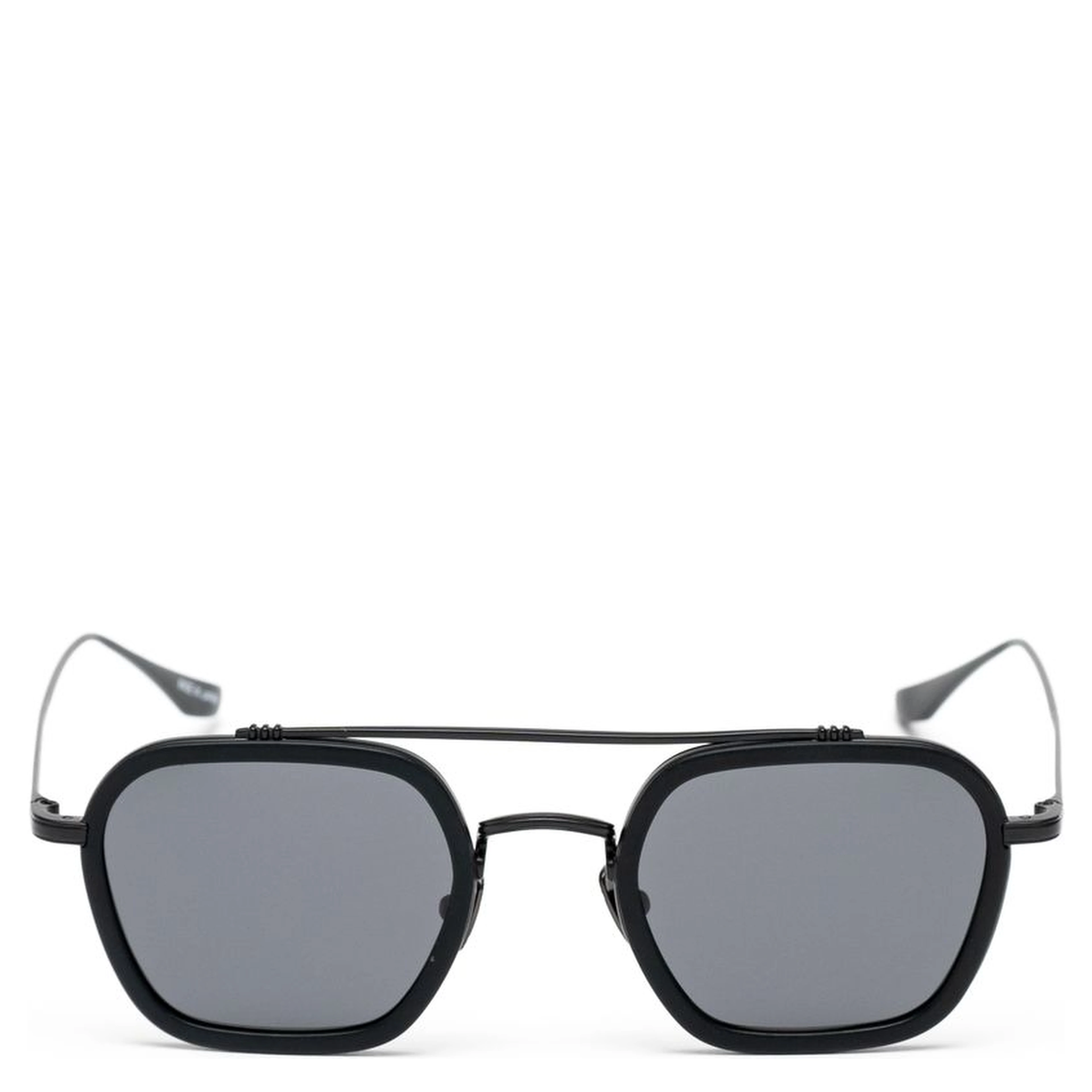 Black Stainless Steel Sunglasses