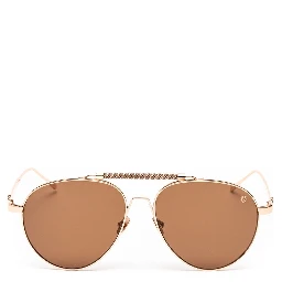 Multicolor Stainless Steel Sunglasses