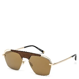 Gold Titanium Sunglasses