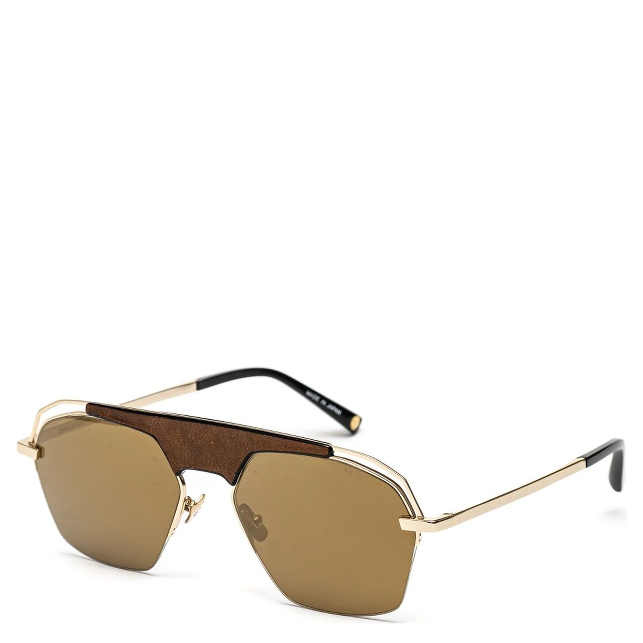 Gold Titanium Sunglasses