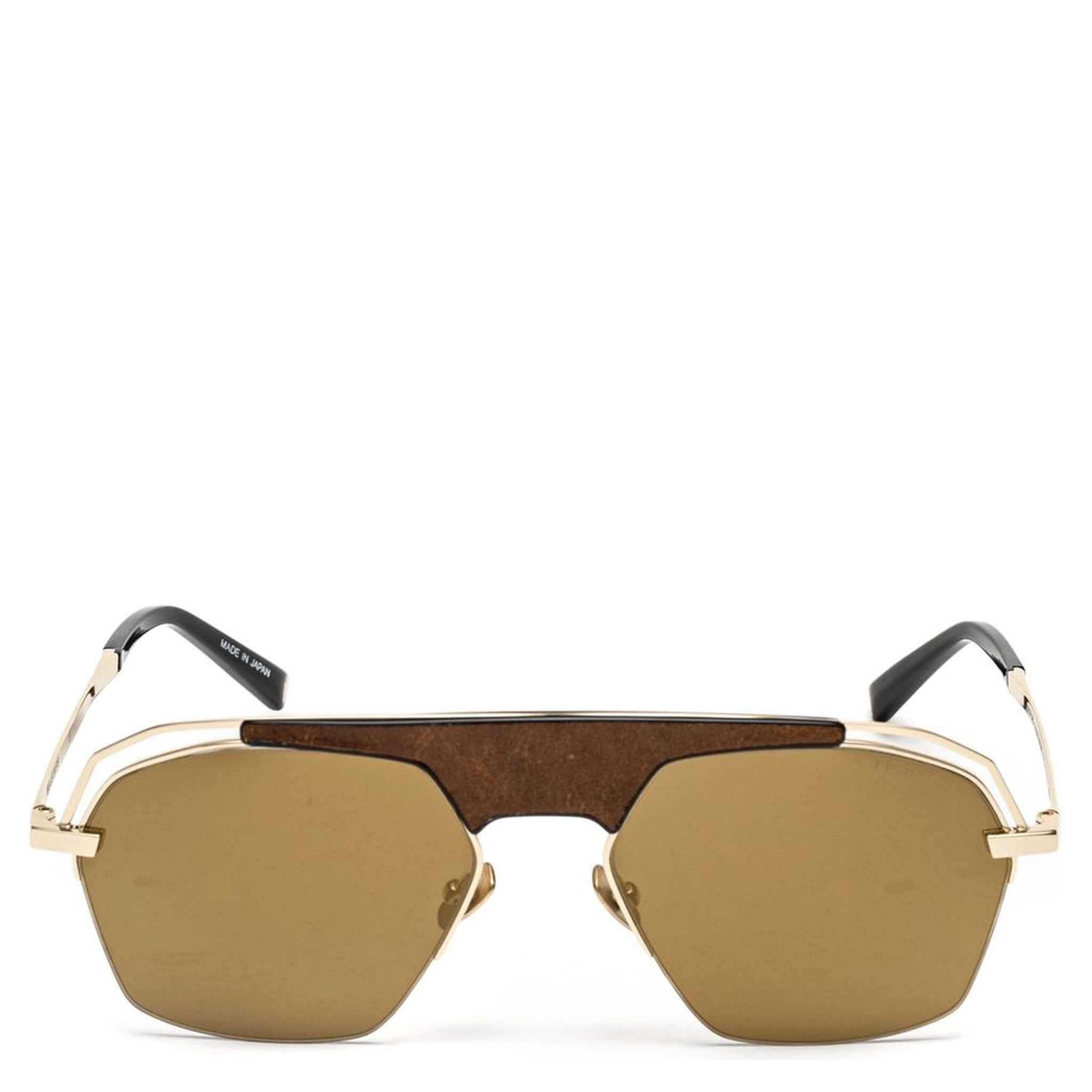 Gold Titanium Sunglasses