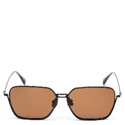 Black Stainless Steel Sunglasses