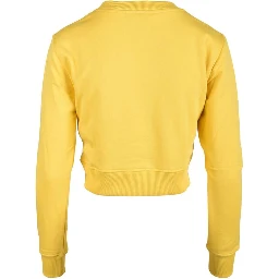 Yellow Cotton Sweatshirt