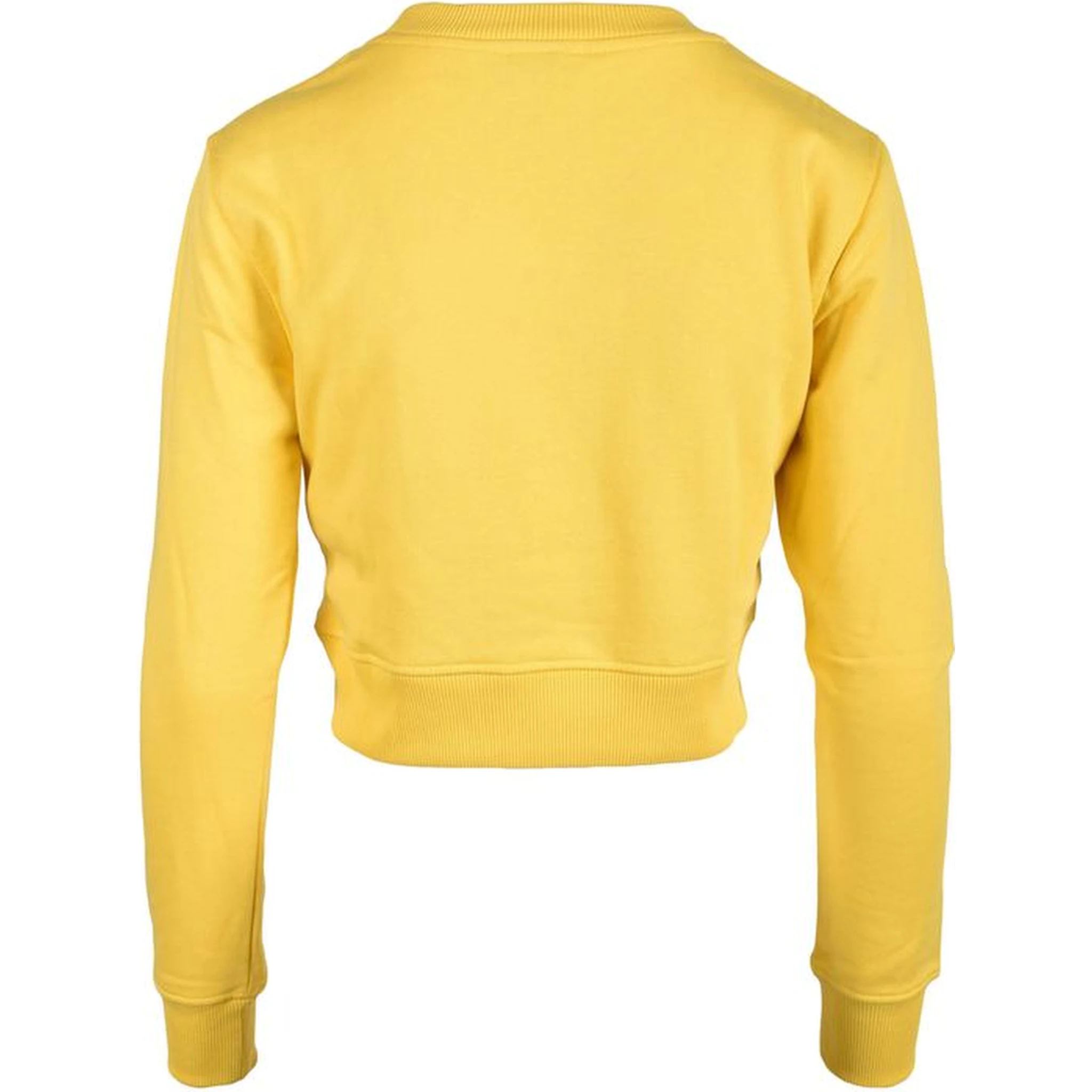 Yellow Cotton Sweatshirt