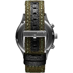 Green Fabric Dress Watch