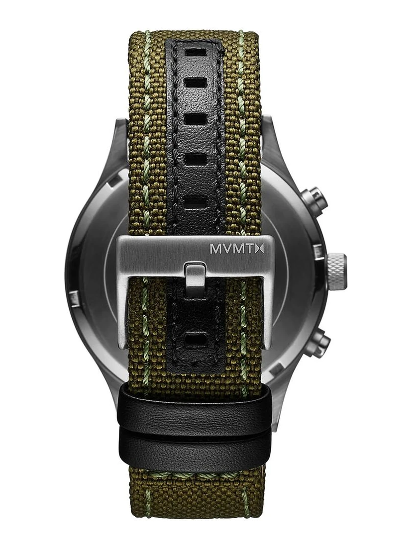 Green Fabric Dress Watch