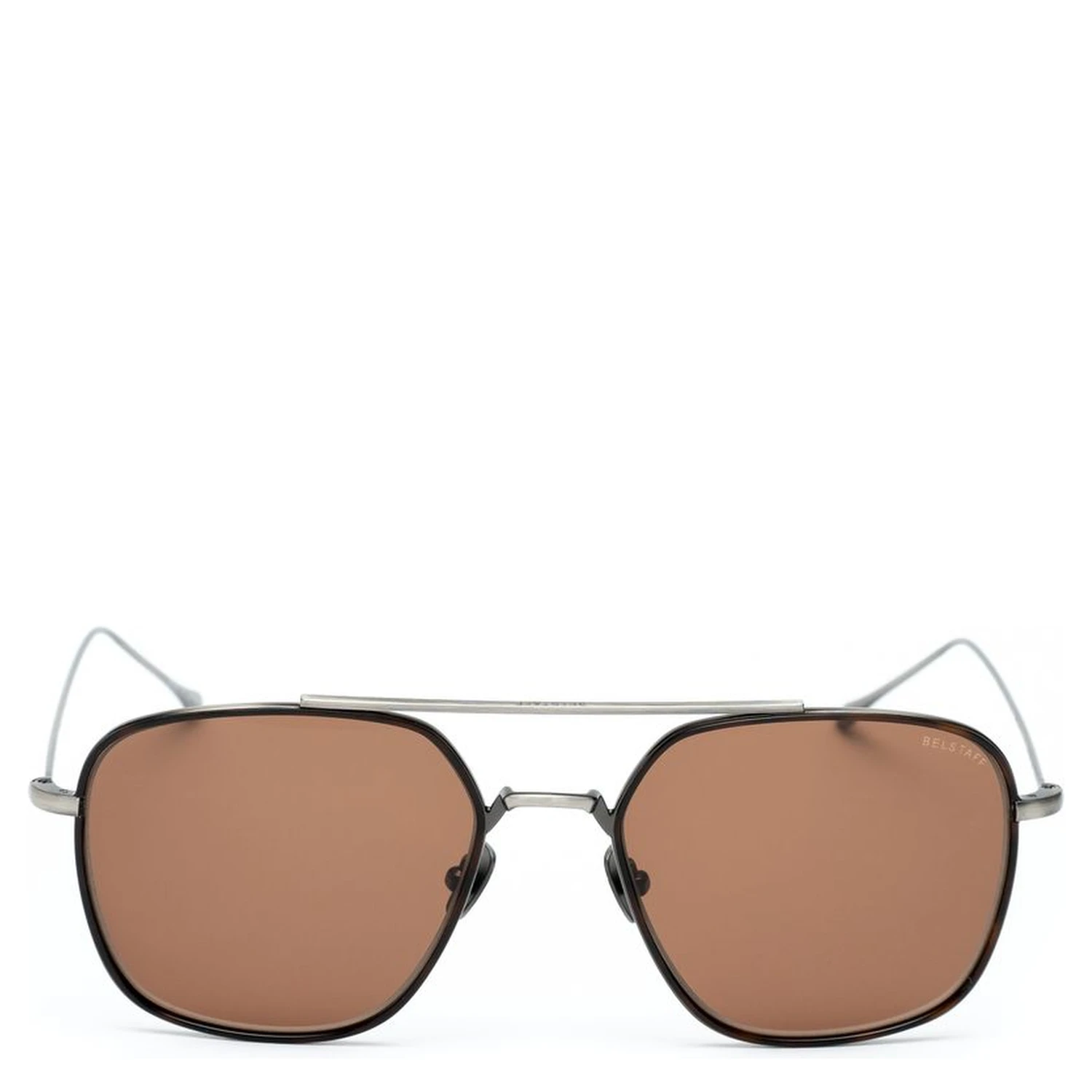 Brown Titanium Sunglasses