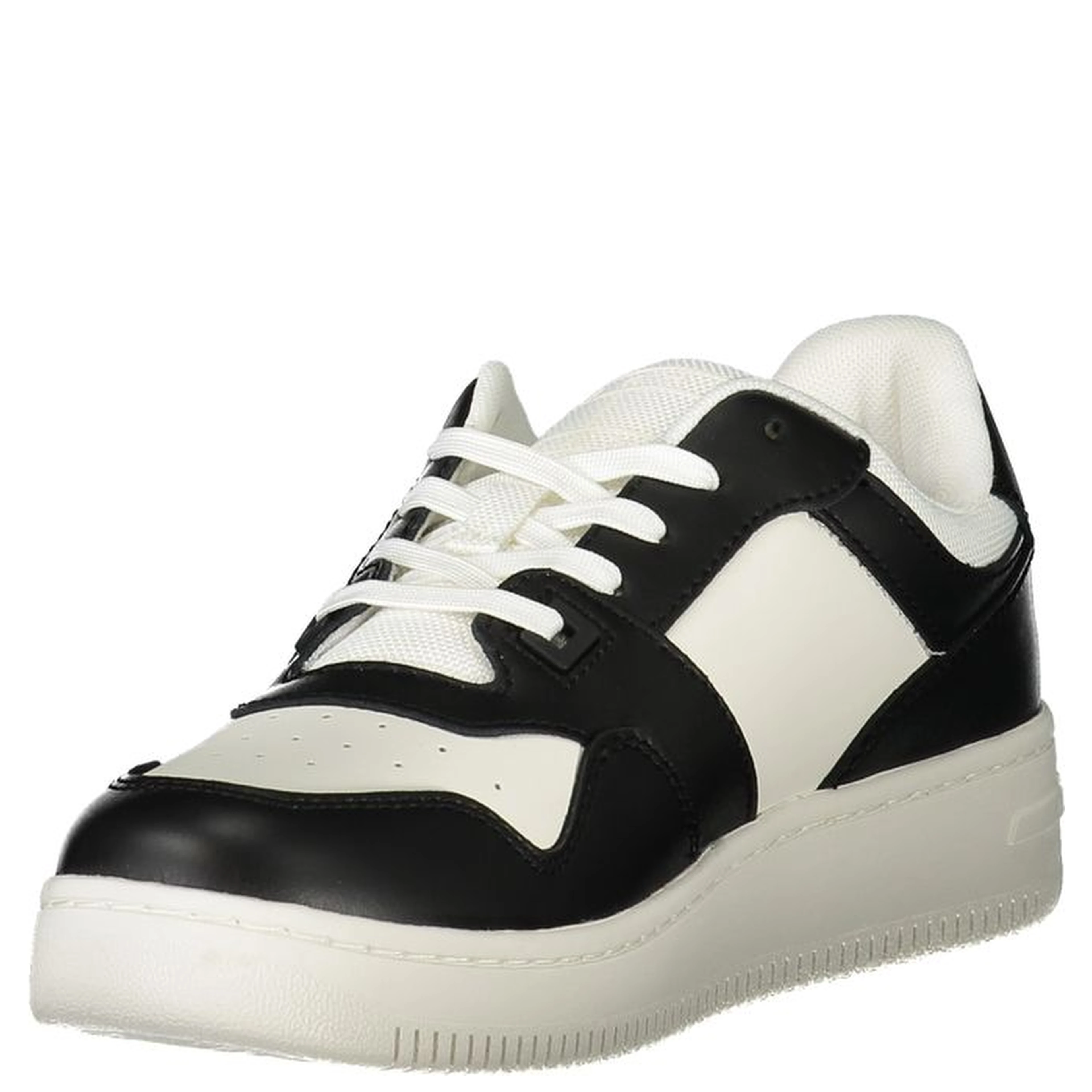 White Polyester Sneaker