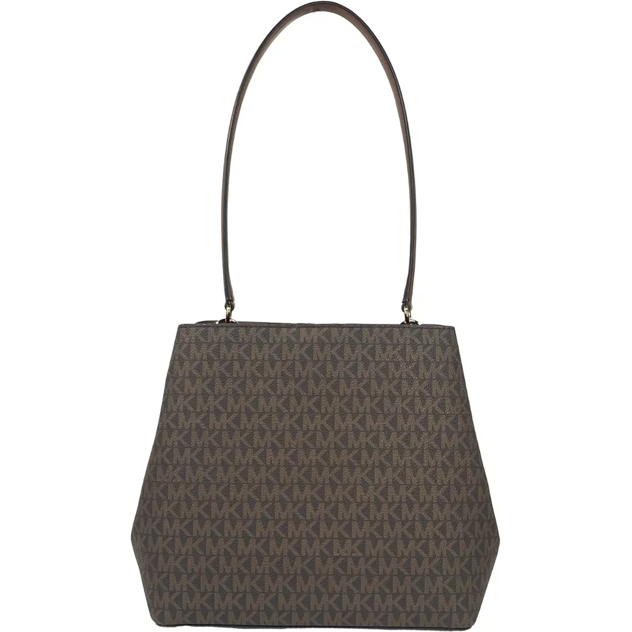 Medium Pratt Bucket Shoulder Bag Purse Brown