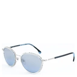Blue Metal Sunglasses