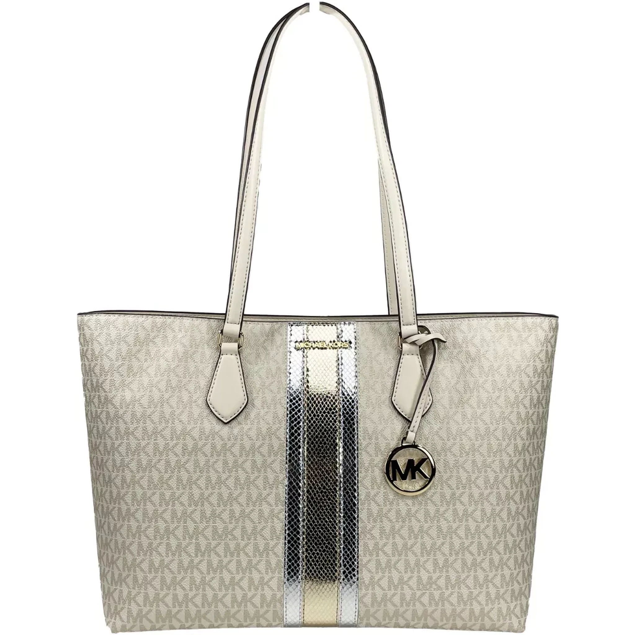 Sheila Large Tote Purse Bag Pale Gold