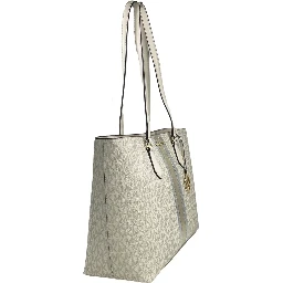 Sheila Large Tote Purse Bag Pale Gold