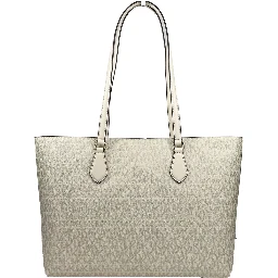 Sheila Large Tote Purse Bag Pale Gold