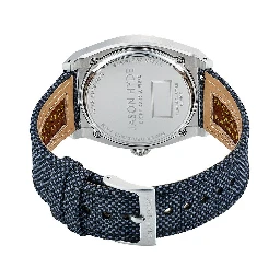 Blue Polycarbonate Dress Watch