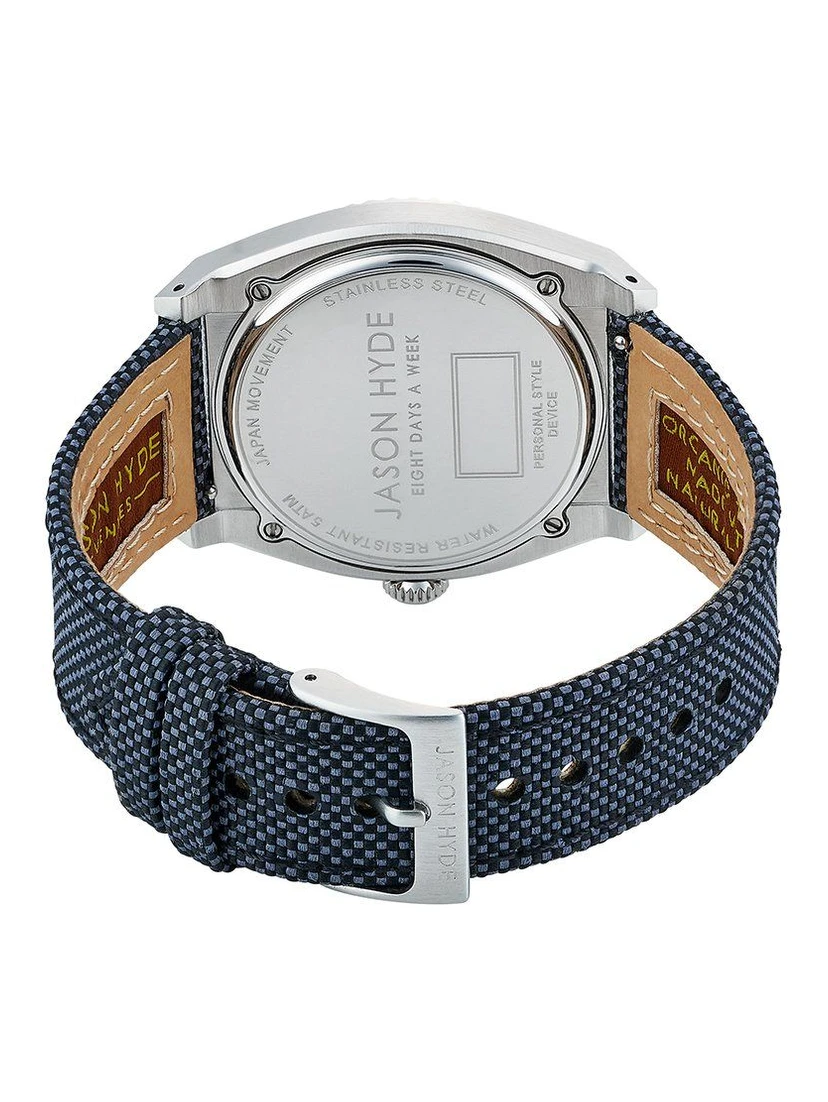 Blue Polycarbonate Dress Watch