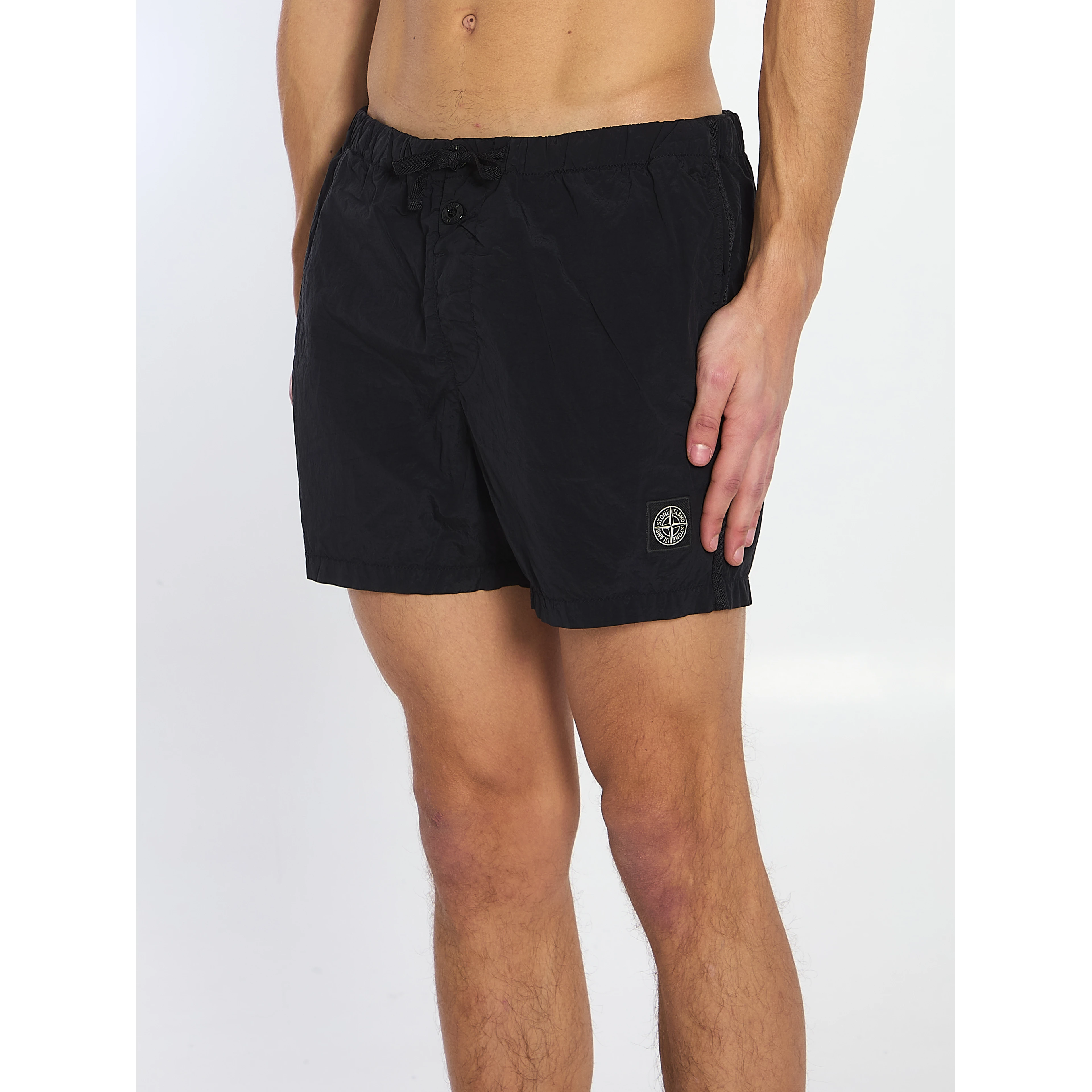 Slim swim trunks