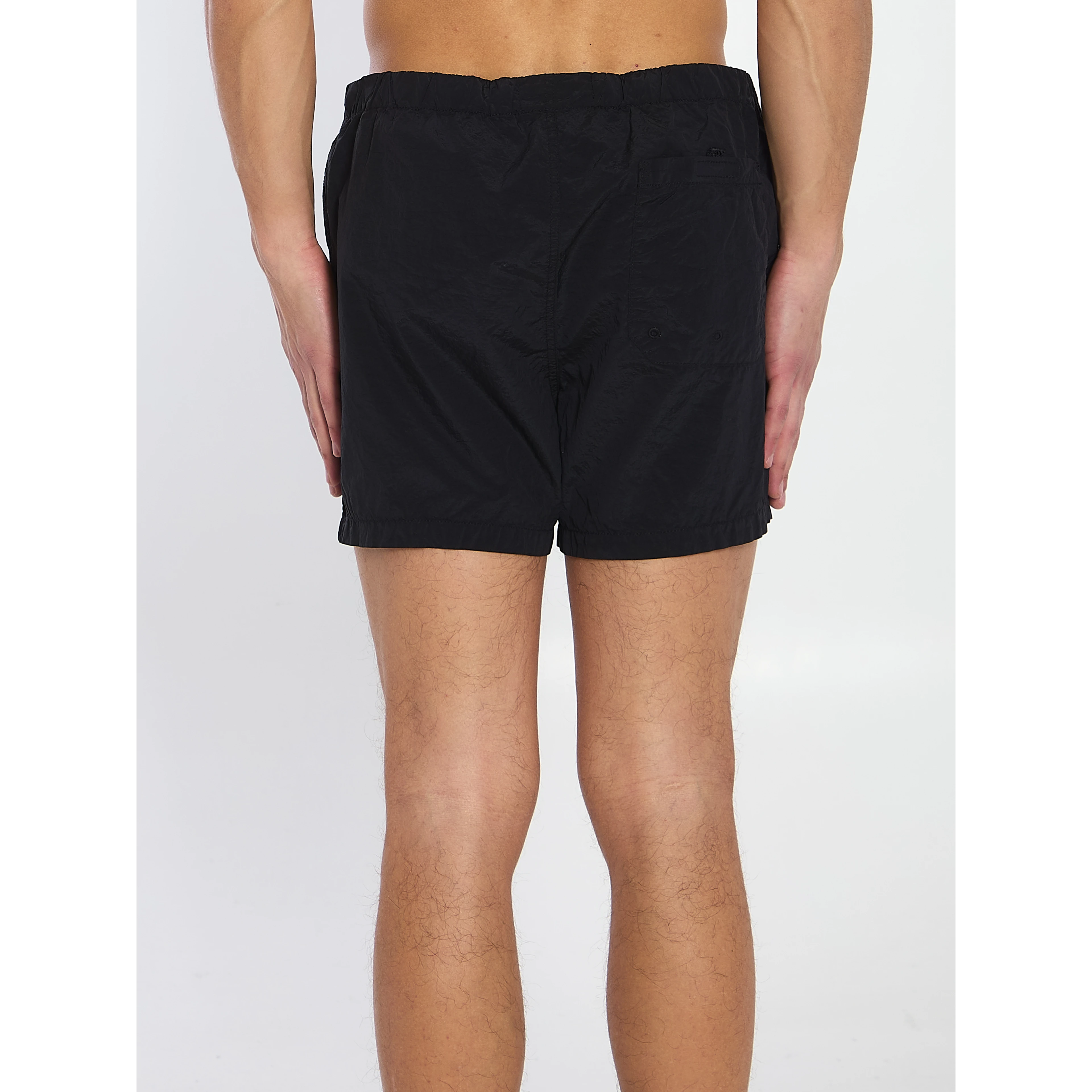 Slim swim trunks