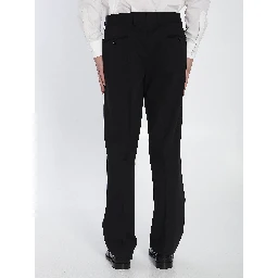 Wool tailored trousers