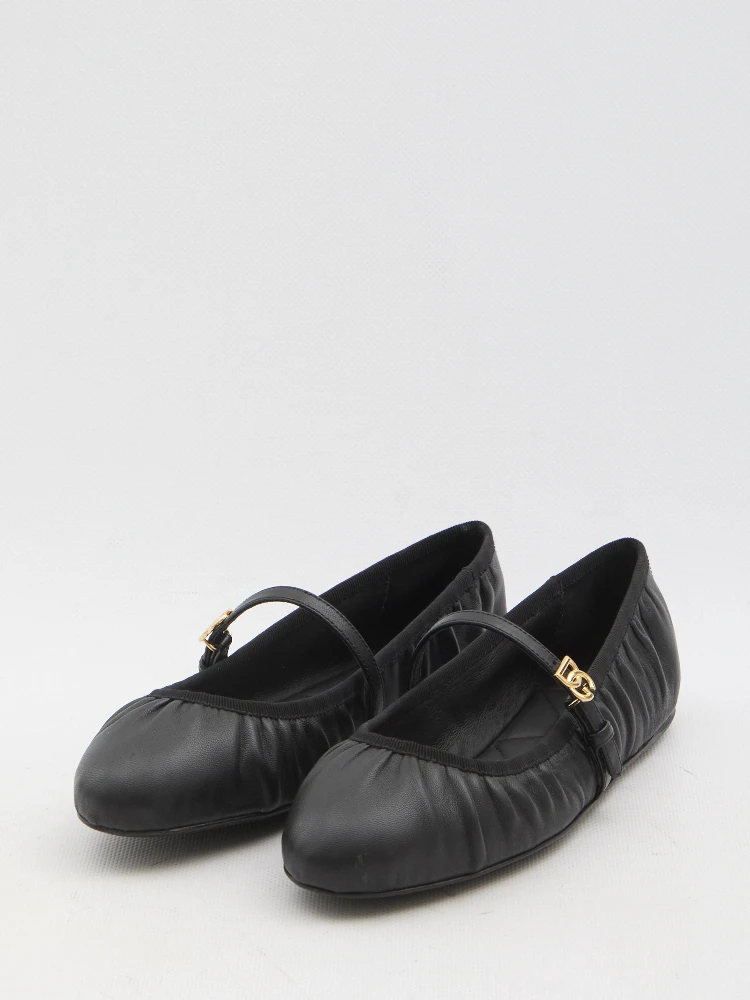 Leather ballet flats alternative