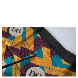 Multicolor Printed Square Handkerchief Scarf